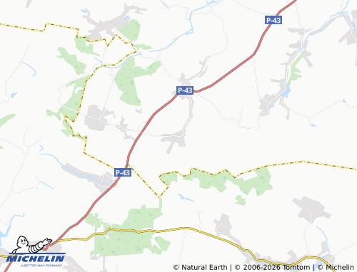 Mappa MICHELIN Vereshchaky - ViaMichelin