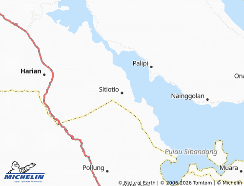 MICHELIN-Landkarte Sitiotio - ViaMichelin