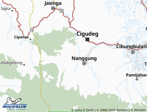 MICHELIN Sukajaya map - ViaMichelin