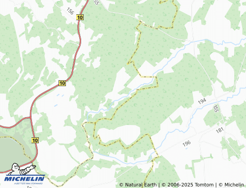 MICHELIN Kastja map - ViaMichelin