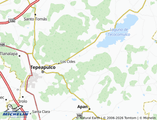Mapa MICHELIN San Jerónimo - ViaMichelin
