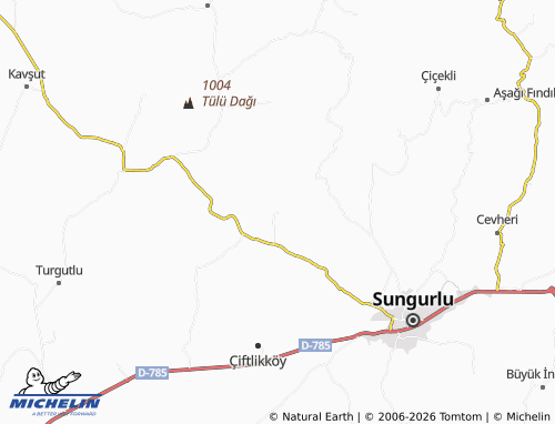 MICHELIN Boztepe map - ViaMichelin