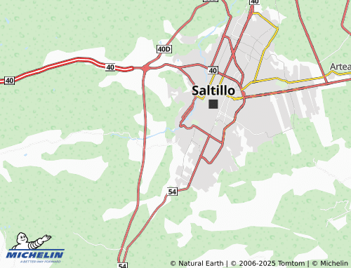 MICHELIN Héroes de Nacozari map - ViaMichelin