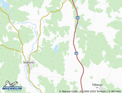 MICHELIN Munga map - ViaMichelin