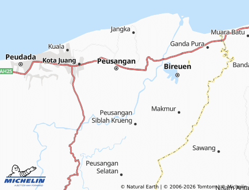 Mappa MICHELIN Uteun Raya - ViaMichelin