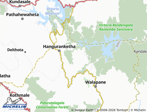 Mappa MICHELIN Udakanda - ViaMichelin