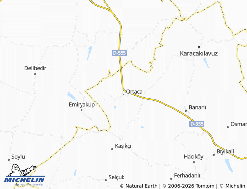 MICHELIN Ortaca map - ViaMichelin