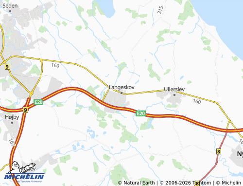 Carte MICHELIN Langeskov - ViaMichelin