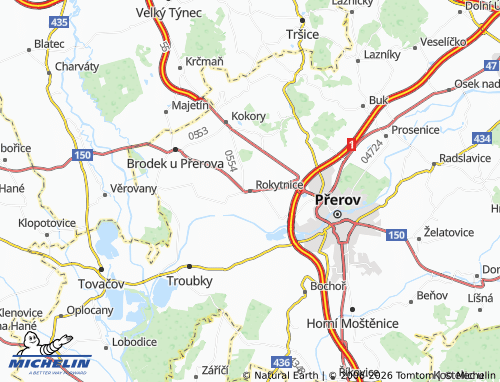 Mappa MICHELIN Rokytnice - ViaMichelin