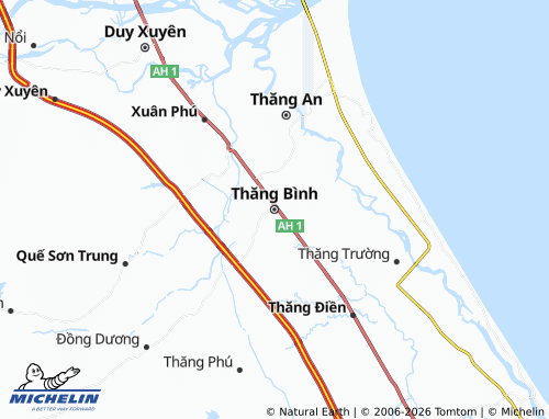 Mappa MICHELIN Thăng Bình - ViaMichelin
