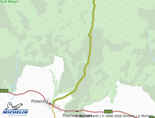 Carte MICHELIN Levisham - ViaMichelin