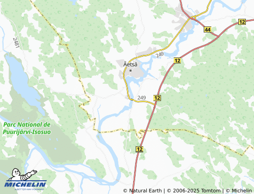 MICHELIN Aarikkala map - ViaMichelin