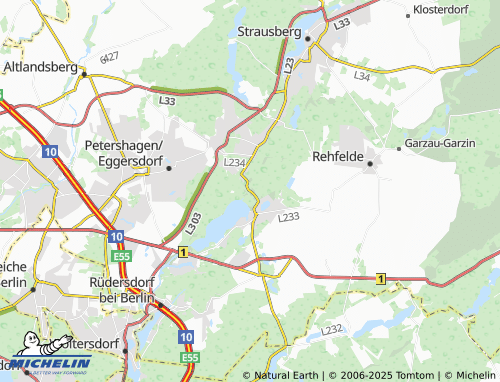 MICHELIN Torfhaus map - ViaMichelin