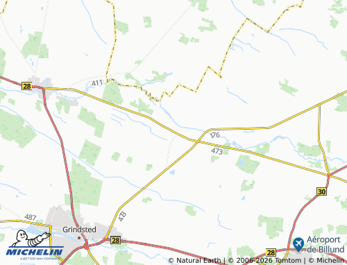MICHELIN Filskov map - ViaMichelin