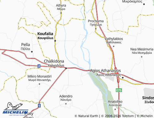 Mapa MICHELIN Eleousa - ViaMichelin