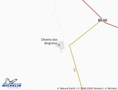 Mappa MICHELIN Oliveira dos Brejinhos - ViaMichelin