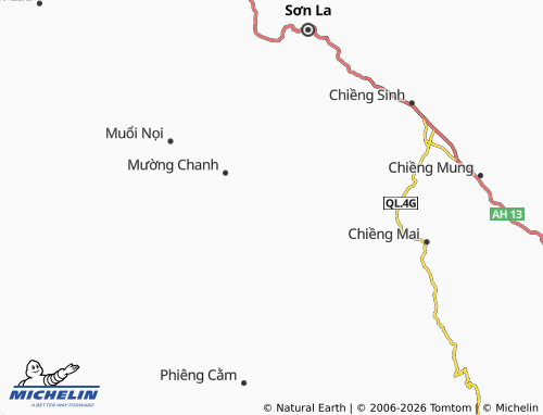 Mapa MICHELIN Chiềng Chung - ViaMichelin