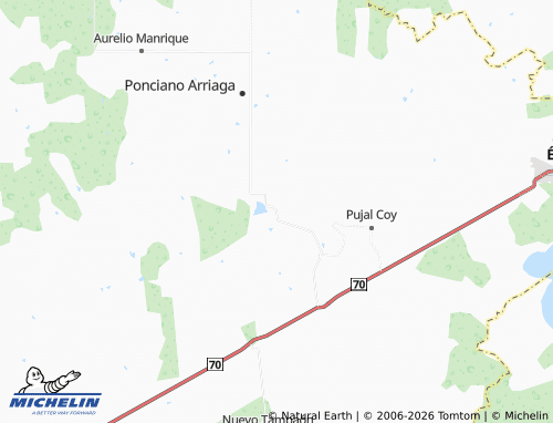 MICHELIN Velazco map - ViaMichelin