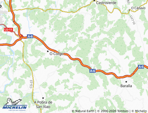 MICHELIN-Landkarte Cima de Vila - ViaMichelin