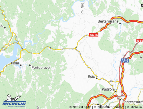 MICHELIN-Landkarte A Casa do Vento - ViaMichelin