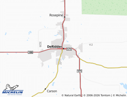Mapa MICHELIN DeRidder - ViaMichelin