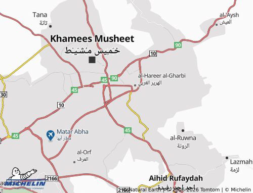 MICHELIN-Landkarte al-Naseem - ViaMichelin