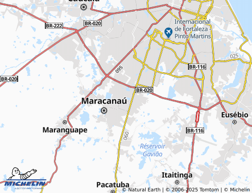 MICHELIN Distrito Industrial map - ViaMichelin