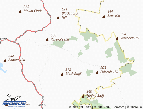 Mapa MICHELIN Pelham - ViaMichelin