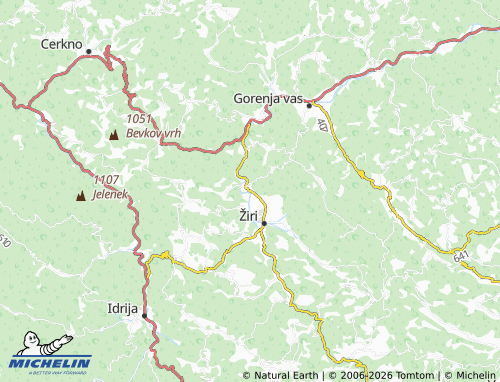 Mappa MICHELIN Selo - ViaMichelin