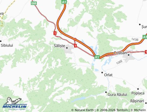 Mappa MICHELIN Vale - ViaMichelin