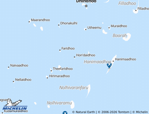 Mappa MICHELIN Hon'daidhoo - ViaMichelin