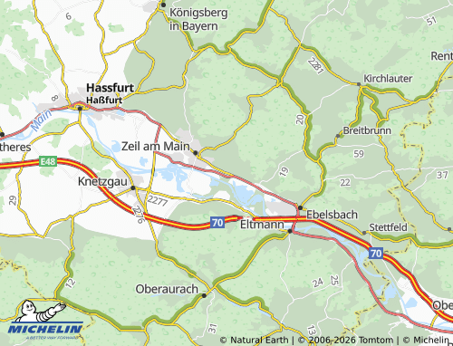 Mapa MICHELIN Ziegelanger - ViaMichelin