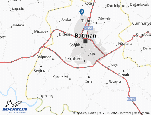Mapa MICHELIN Çamlıca - ViaMichelin