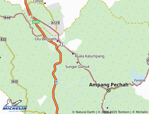 MICHELIN Desa Kenari map - ViaMichelin
