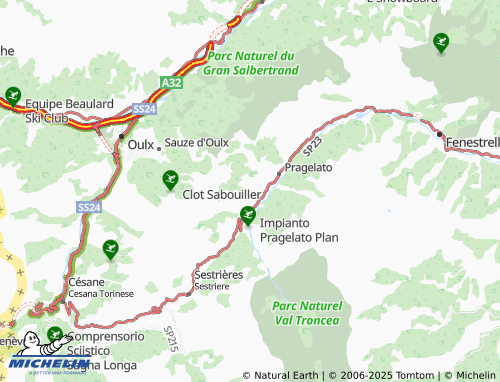 Carte MICHELIN Allevè - ViaMichelin