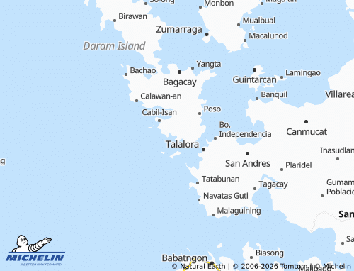 MICHELIN Cansaganay map - ViaMichelin