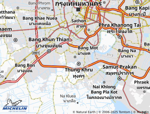 MICHELIN Bang Mot map - ViaMichelin