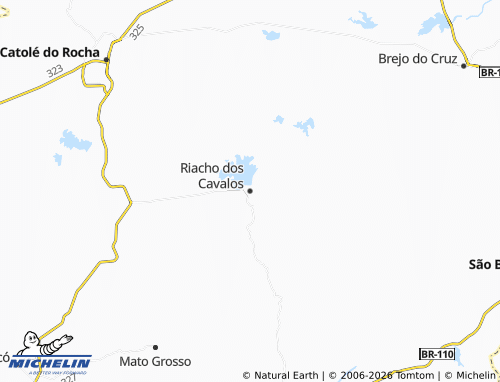 Mappa MICHELIN Riacho dos Cavalos - ViaMichelin