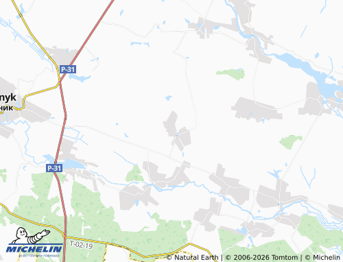 Mappa MICHELIN Tomashpil - ViaMichelin