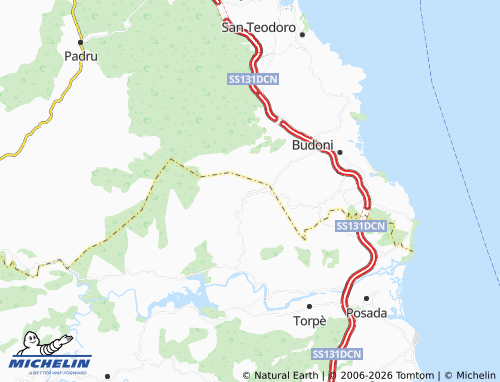 MICHELIN Brunella map - ViaMichelin