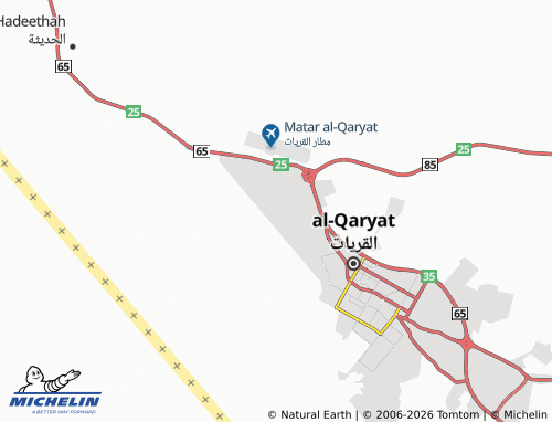 MICHELIN-Landkarte al-Wuroud - ViaMichelin