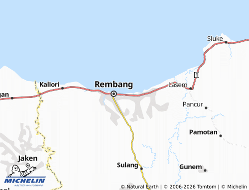 MICHELIN-Landkarte Kabongan Kidul - ViaMichelin