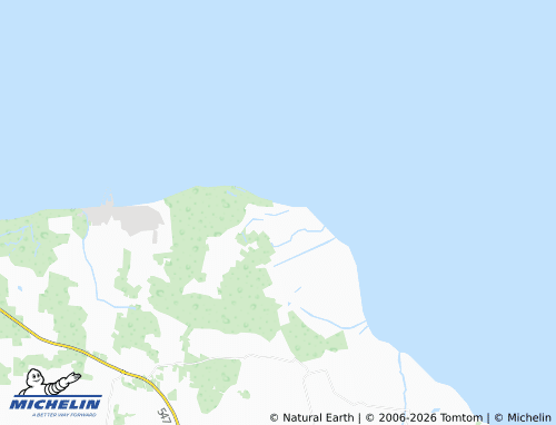 Mappa MICHELIN Gjerrild Nordstrand - ViaMichelin