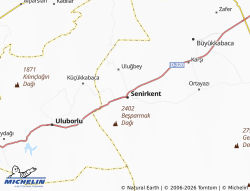 MICHELIN 16 Haziran map - ViaMichelin