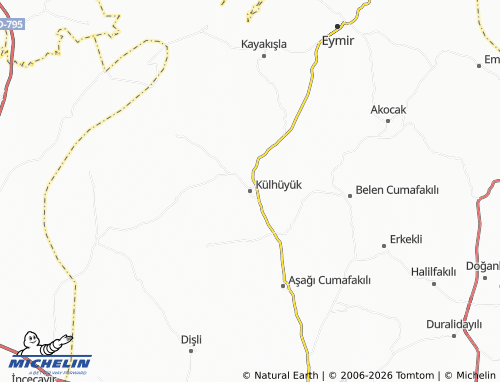 MICHELIN Külhüyük map - ViaMichelin