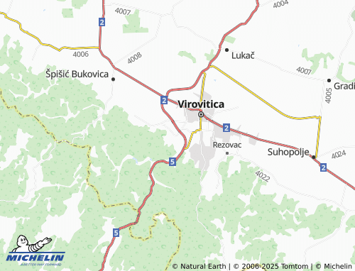 MICHELIN Sveti Đurađ map - ViaMichelin