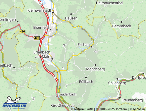 MICHELIN-Landkarte Streit - ViaMichelin