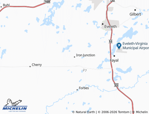 Mapa MICHELIN Iron Junction - ViaMichelin