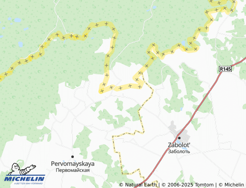 MICHELIN Yushkovtsy map - ViaMichelin