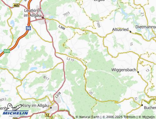 MICHELIN-Landkarte Winterstetten - ViaMichelin